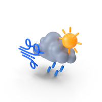 Stormy Weather Cartoon PNG & PSD Images