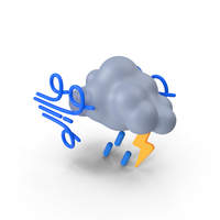 Stormy Weather Cartoon PNG & PSD Images