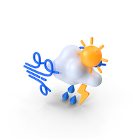 Rainy Weather Cartoon PNG & PSD Images