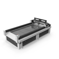 CNC Laser Cutting Machine For Metal Sheets PNG & PSD Images