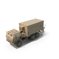 Deployed Military Mobile Command Truck PNG & PSD Images