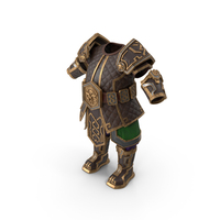 Fantasy Dwarf Armor PNG & PSD Images