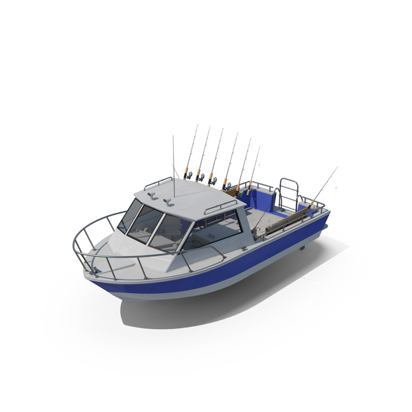 Fishing Charter Boat PNG & PSD Images