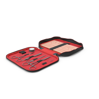 Kit Instruments And Suture For Practice PNG & PSD Images