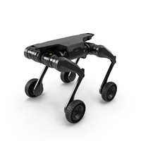 Lynx Terrain Robot Black PNG & PSD Images