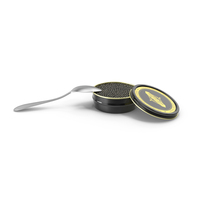 Marshallberg Caviar with Spoon PNG & PSD Images