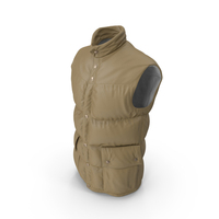 Padded Sleeveless Vest PNG & PSD Images