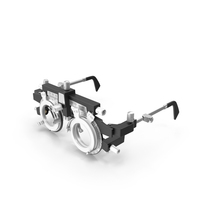 Adjustable Optical Frame for Optometry PNG & PSD Images