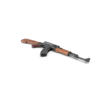 AK-47 Assembled PNG & PSD Images