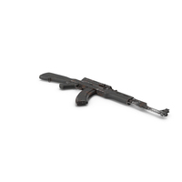 AK 47 Assembled Rusty PNG & PSD Images