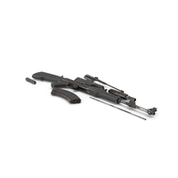 AK 47 Disassembled Rusty PNG & PSD Images