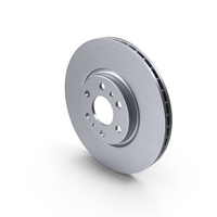 Ventilated Standard Brake Disc PNG & PSD Images
