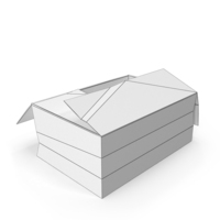 Wireframe Box PNG & PSD Images