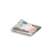 Double United Arab Emirates 1000 DIRHAMS Fold Ground PNG & PSD Images