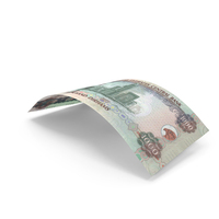 Falling Note United Arab Emirates 1000 DIRHAMS Money PNG & PSD Images