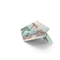 Paper Plane United Arab Emirates 1000 DIRHAMS Note Money PNG & PSD Images