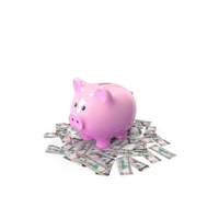Piggy Bank Save Ground United Arab Emirates 1000 DIRHAMS PNG & PSD Images