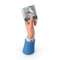 Rising Hand Holding United Arab Emirates 1000 DIRHAMS Note PNG & PSD Images