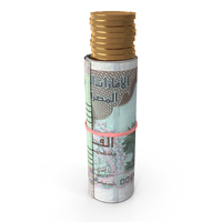 Single Billed United Arab Emirates 1000 DIRHAMS Money Notes Currency Gold Coins PNG & PSD Images