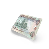 Single United Arab Emirates 1000 DIRHAMS Note Money PNG & PSD Images