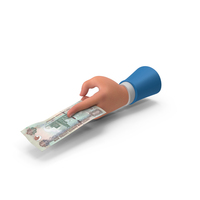 Two Finger Cash Give United Arab Emirates 1000 DIRHAMS Money Note Hand Hold PNG & PSD Images