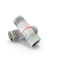 Two United Arab Emirates 1000 DIRHAMS Money Notes Currency Bills PNG & PSD Images