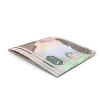 Two United Arab Emirates 1000 DIRHAMS Note Fold Money PNG & PSD Images