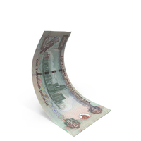 United Arab Emirates 1000 DIRHAMS Falling Money Note PNG & PSD Images