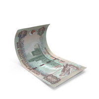United Arab Emirates 1000 DIRHAMS Money Fly Note PNG & PSD Images