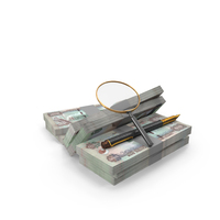 United Arab Emirates 1000 DIRHAMS Money Notes Currency Single Bill Magnify Pen PNG & PSD Images