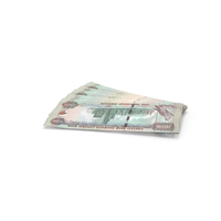 United Arab Emirates 1000 DIRHAMS Money Notes Currency Spread Ground PNG & PSD Images