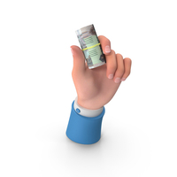 United Arab Emirates 1000 DIRHAMS Roll Holding Hand PNG & PSD Images