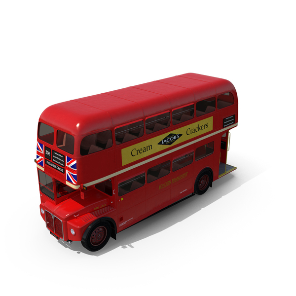 London Double Decker Bus Simple Interior PNG & PSD Images