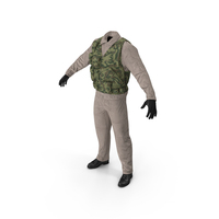 Camouflage Tactical Uniform PNG & PSD Images