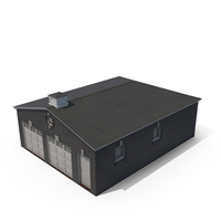 Brick Garage With Two Gates PNG & PSD Images