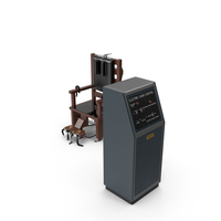 Electric Chair and Control Panel PNG & PSD Images