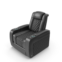 Home Theater Seating Black PNG & PSD Images