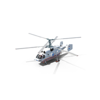 Kamov KA32 Russia EMERCOM Helicopter Simplified Interior PNG & PSD Images