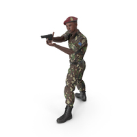 Somali Soldier with Gun PNG & PSD Images