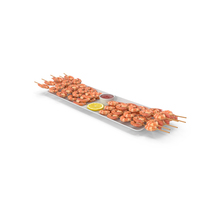 Shrimps on Plate PNG & PSD Images