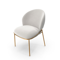 Fil Noir Dining Chair PNG & PSD Images
