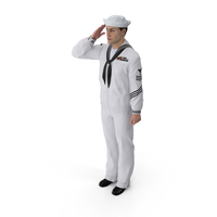 US Navy Sailor Salutes PNG & PSD Images