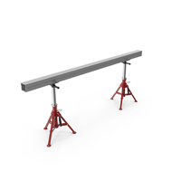 Portable Adjustable Jacks with Metal Extrusion PNG & PSD Images