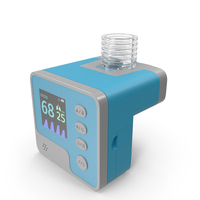 Portable Capnograph Device PNG & PSD Images