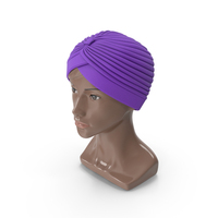 Fashion Turban On Mannequin Head PNG & PSD Images