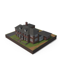 Home Alone House Exterior PNG & PSD Images