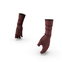 Women Warrior Vintage Costume Gloves PNG & PSD Images