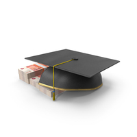 Graduation Study Cap Fees Pay Russian 5000 Rubles PNG & PSD Images