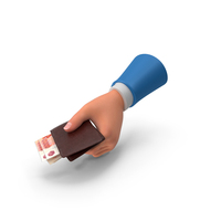 Hand Hold Money Wallet Bill Russian 5000 Rubles Give PNG & PSD Images