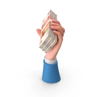 Raising Hand Win Russian 5000 Rubles Money PNG & PSD Images